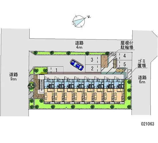 ★手数料０円★我孫子市南新木４丁目 月極駐車場